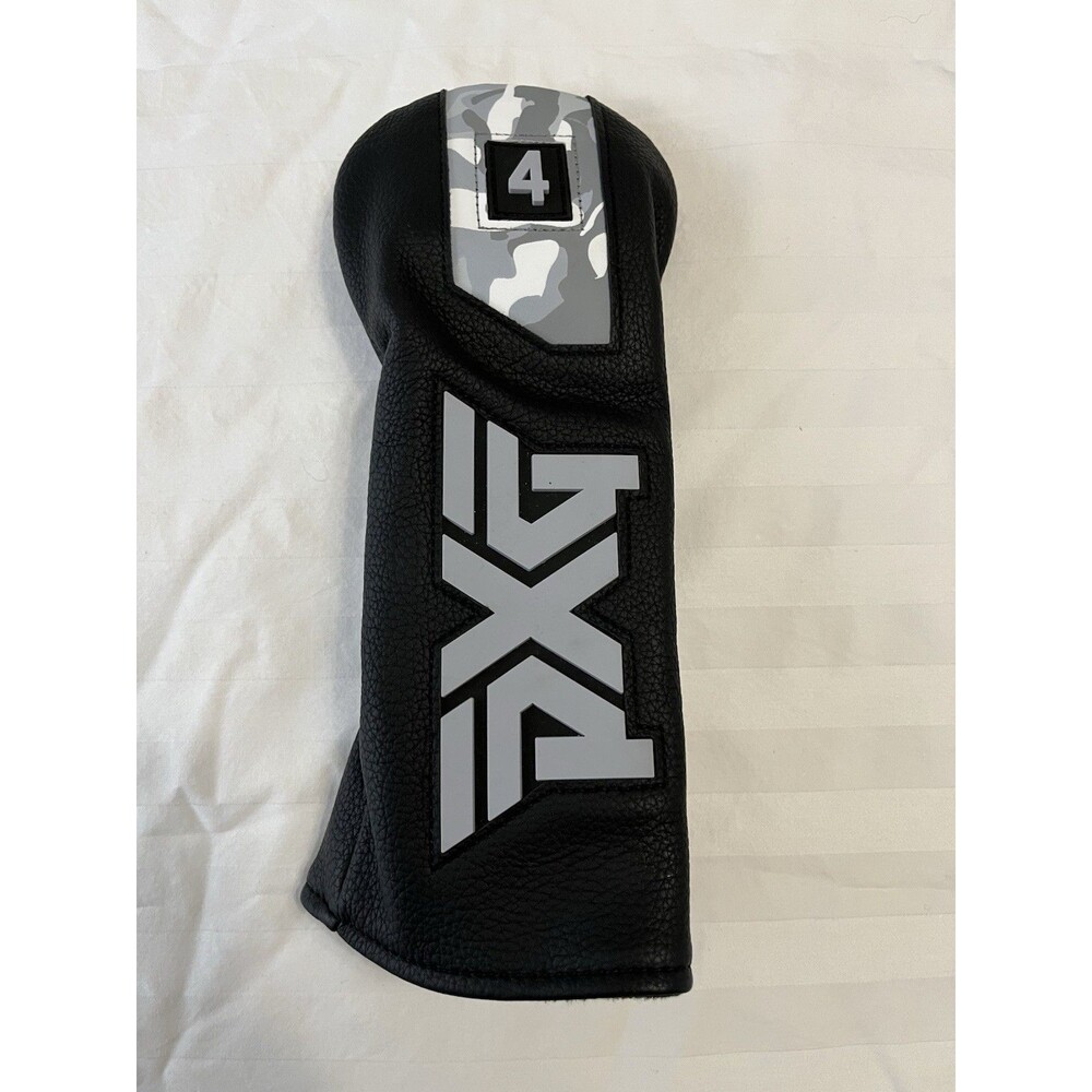 PXG GEN5 Camo Fairway Wood #4 Magnetic Headcover Black/Grey Flawless